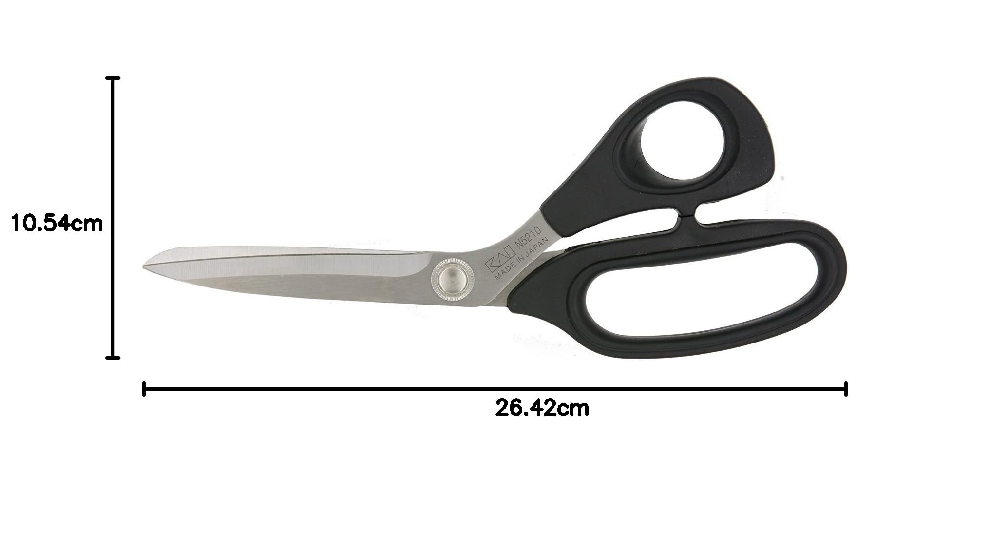 Amazon.co.jp: (Black Handle) - Kai 5210 20cm Dressmaking Shears
